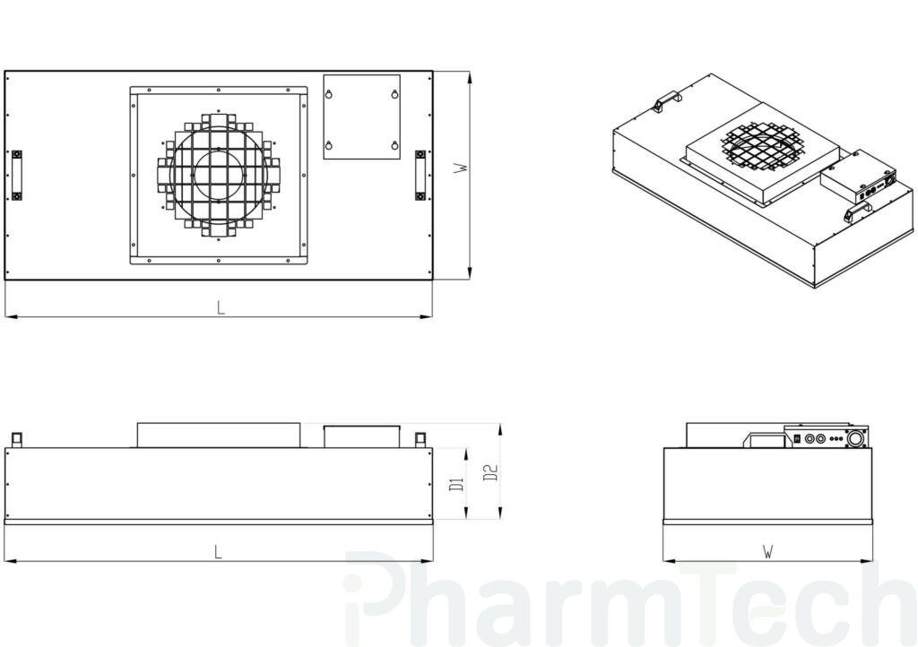 Поставка партии фильтромодулей SFU-1175 Компания «АЙФАРМТЕХ» занимается производством фильтровентиляционных модулей (ФВМ) для очистки воздуха в чистых помещениях.